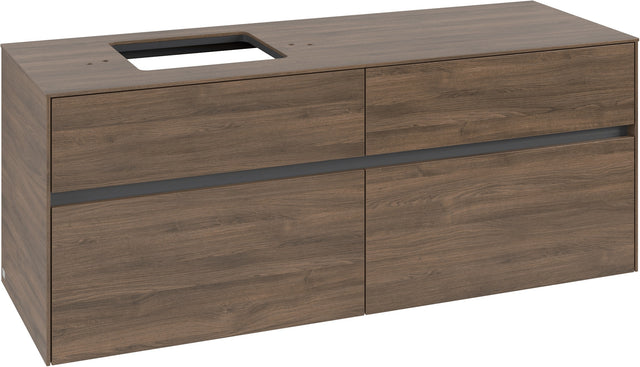 Villeroy & Boch Waschtischunterschrank Collaro C132 1400 mm Arizona Oak mit 4 Auszügen