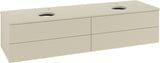 Villeroy & Boch Antao Waschbeckenunterschrank 1600 mm Anthrazit Matt Lackiert mit 4 Auszügen