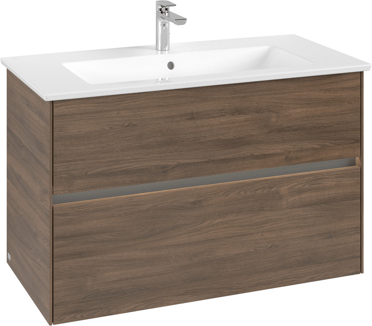 Villeroy & Boch Waschtischunterschrank Collaro C145 B0, 961 mm, White Matt, mit LED-Beleuchtung