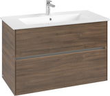 Villeroy & Boch Waschtischunterschrank Collaro C145 B0, 961 mm, White Matt, mit LED-Beleuchtung
