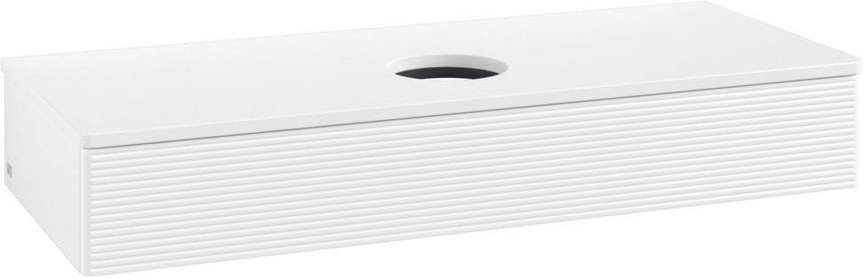 Villeroy & Boch Waschbeckenunterschrank Antao L10110 1200 mm mit LED-Auszugsbeleuchtung, White Matt Lacquer