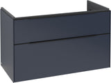 Villeroy & Boch Subway 3.0 Waschtischunterschrank C570L0 Brilliant White mit LED-Beleuchtung und SoftClosing