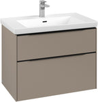 grau / volcano black / Taupe