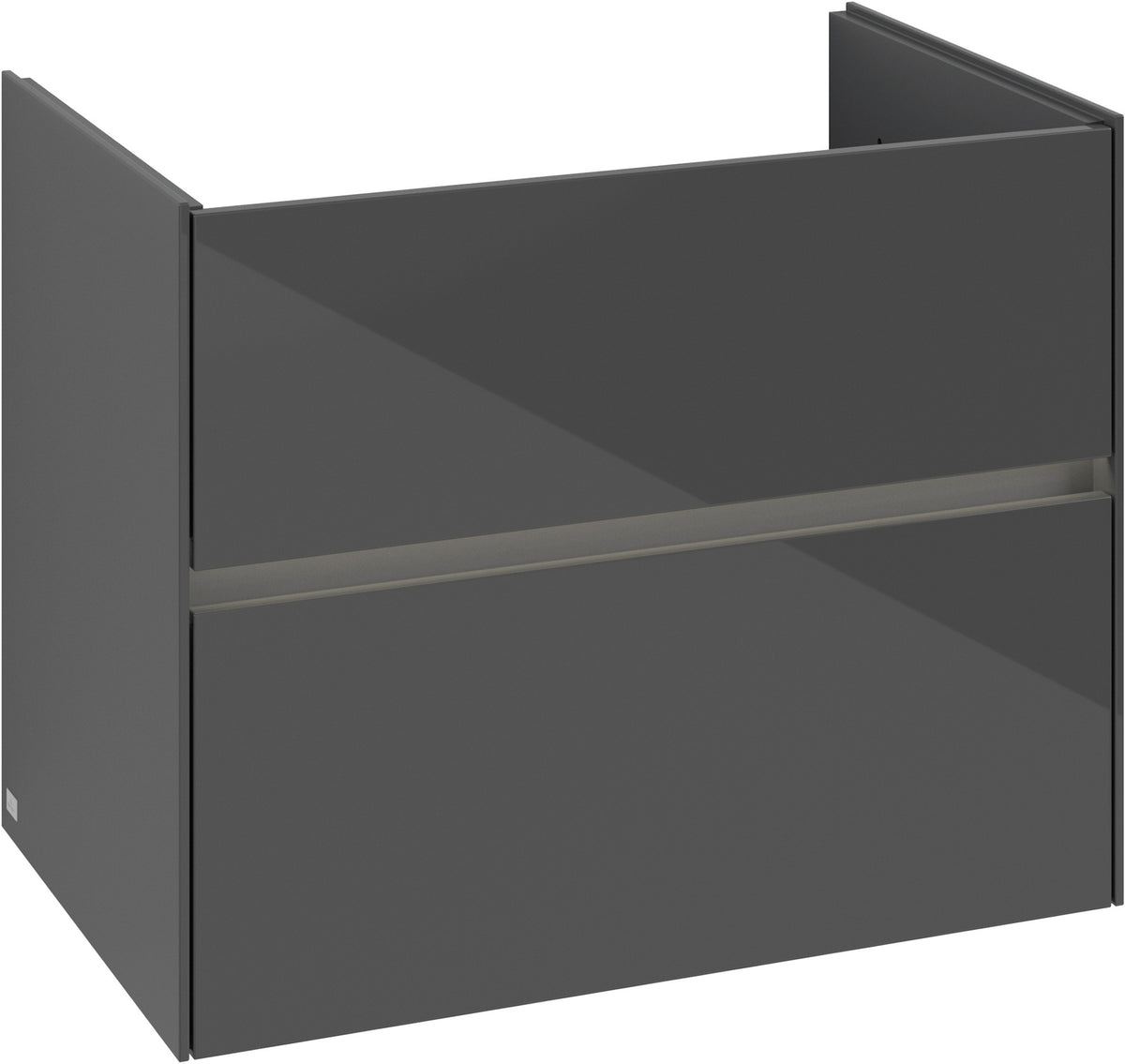Villeroy & Boch Waschtischunterschrank Collaro C144 B0 761 mm Glossy White mit LED-Beleuchtung