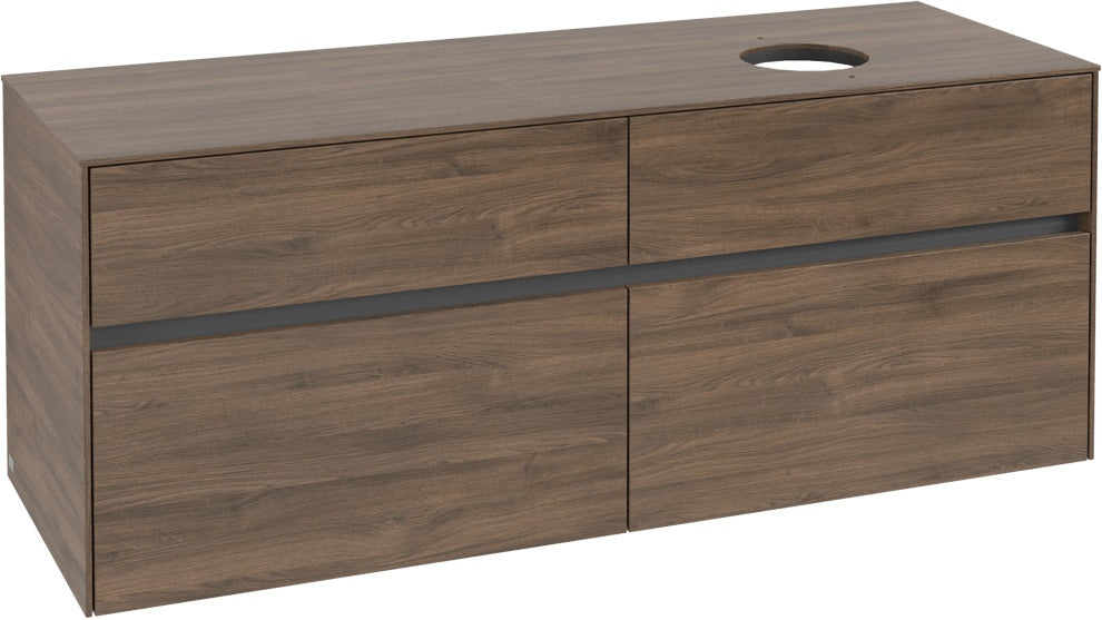 Villeroy & Boch Waschtischunterschrank Collaro C04700 Arizona Oak 1400 mm