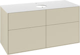 Villeroy & Boch Finion Waschtischunterschrank 1200 mm Glossy White Lacquer mit SoftClosing