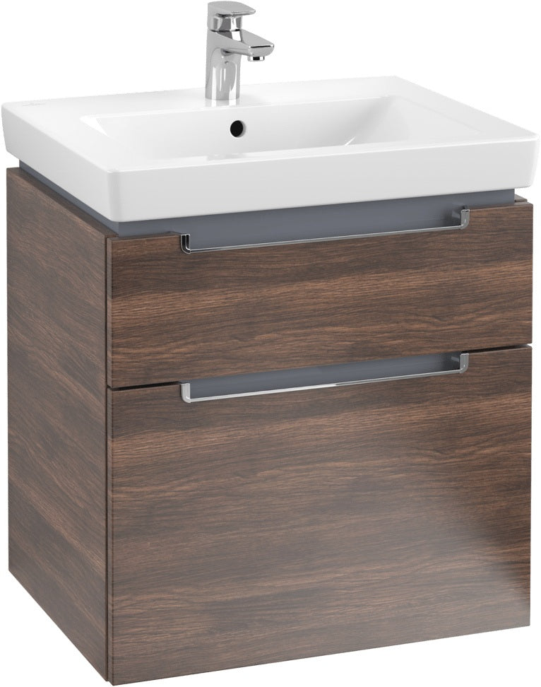 Villeroy & Boch Waschtischunterschrank Subway 2.0, 537 mm, Santana Oak, mit Auszug & Accessory Box