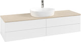 Villeroy & Boch Waschtischunterschrank Antao 1600 mm Glossy White Lacquer mit 4 Auszügen