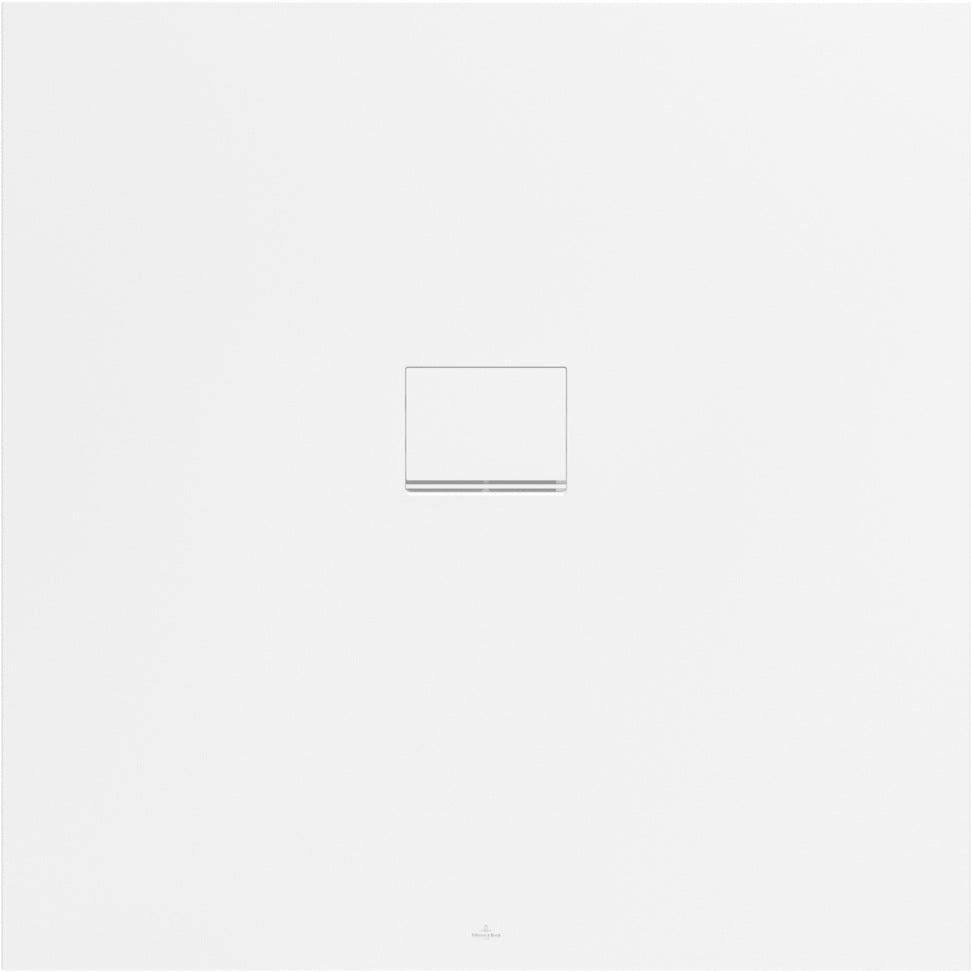 Villeroy & Boch Squaro Infinity Duschwanne 1000x1000mm Stone White – Rutschhemmung Klasse C