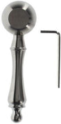 Villeroy & Boch Armaturengriff 924080 – Massiver Edelstahl, rund, für Avia 2.0