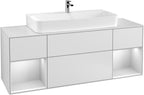 weiß / Mitteldichte Faserplatte (MDF) / G211M T 1600x603x501mm White Matt