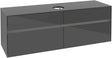 Villeroy & Boch Waschtischunterschrank Collaro C049 B0 1600 mm Glossy Grey mit Beleuchtung
