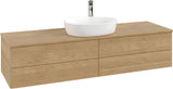 Villeroy & Boch Waschtischunterschrank Antao 1600 mm Glossy White Lacquer mit 4 Auszügen