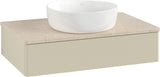 Villeroy & Boch Waschtischunterschrank Antao 800 mm Glossy White Lacquer mit LED-Beleuchtung