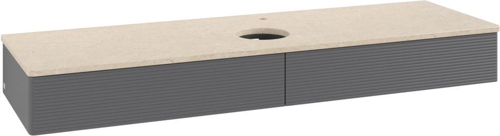 Villeroy & Boch Antao Waschtischunterschrank K14153 1600 mm Anthrazit Matt Lack