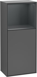 Villeroy & Boch Finion Seitenschrank G510GF, 418 mm, Glossy White Lacquer, mit Beleuchtung