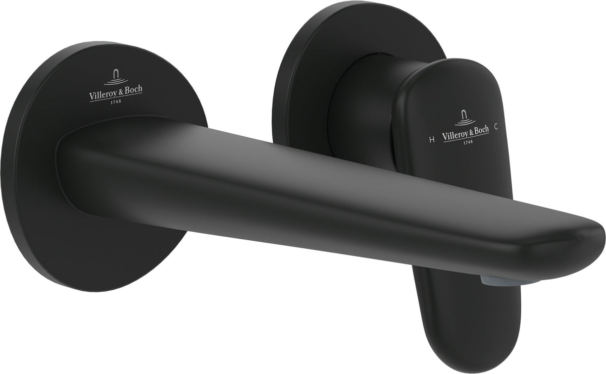 Villeroy & Boch Antao 2-Loch-Waschtischarmatur rund Chrom mit AirPlus und AquaSmart