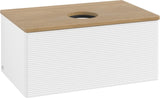 Villeroy & Boch Antao Waschtischunterschrank 800 mm – Grau Matt, 1 Auszug, Push-Open