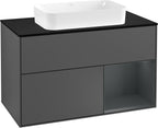 anthrazit / Mitteldichte Faserplatte (MDF) / F252H G