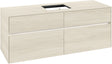 Villeroy & Boch Waschtischunterschrank Collaro C131 B0 1400 mm White Oak mit Beleuchtung und SoftClosing