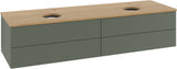 Villeroy & Boch Antao Waschtischunterschrank 1600 mm Anthracite Matt mit LED-Beleuchtung