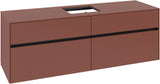 Villeroy & Boch Waschtischunterschrank Collaro C134 B0 1600 mm White Oak mit Beleuchtung und SoftClosing