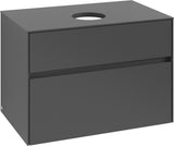 Villeroy & Boch Waschtischunterschrank Collaro C037 800 mm White Oak mit SoftClosing