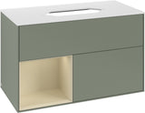 Villeroy & Boch Finion Waschtischunterschrank 1000 mm Glossy White Lacquer – mit LED-Beleuchtung & SoftClosing