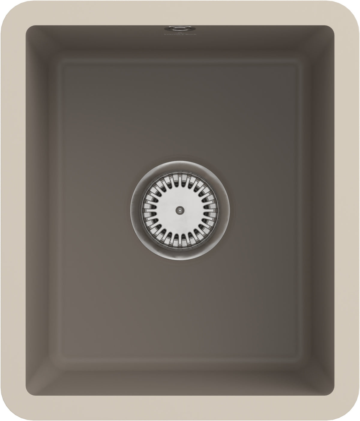 Villeroy & Boch Unterbauspüle Subway 45 SU Weiß Alpin CeramicPlus Rechteck 375x440 mm