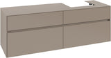 Villeroy & Boch Waschtischunterschrank Collaro C079 B0 1600 mm Taupe mit LED-Beleuchtung