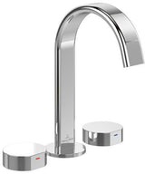 Villeroy & Boch Dawn Dreiloch-Waschtischarmatur – 60 x 220 x 170 mm, Chrom, gebogen