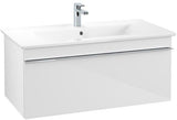 Villeroy & Boch Venticello Waschbeckenunterschrank 953 mm Glossy White – Wandhängend mit Auszug