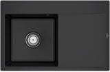 Villeroy & Boch Subway Style 45 Flat Einbauspüle 780x510 mm Ebony CeramicPlus