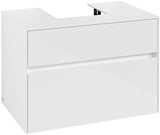 Villeroy & Boch Collaro Waschbeckenunterschrank 800 mm Glossy White mit SoftClosing