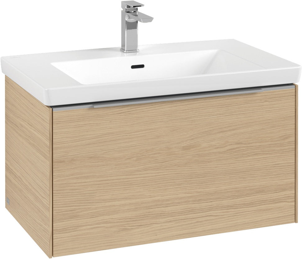 Villeroy & Boch Waschtischunterschrank Subway 3.0 C 573L0 Brilliant White mit Beleuchtung