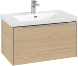 Villeroy & Boch Waschtischunterschrank Subway 3.0 C 573L0 Brilliant White mit Beleuchtung