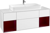 Villeroy & Boch Finion Waschtischunterschrank 1600 mm Glossy White Lacquer mit Beleuchtung