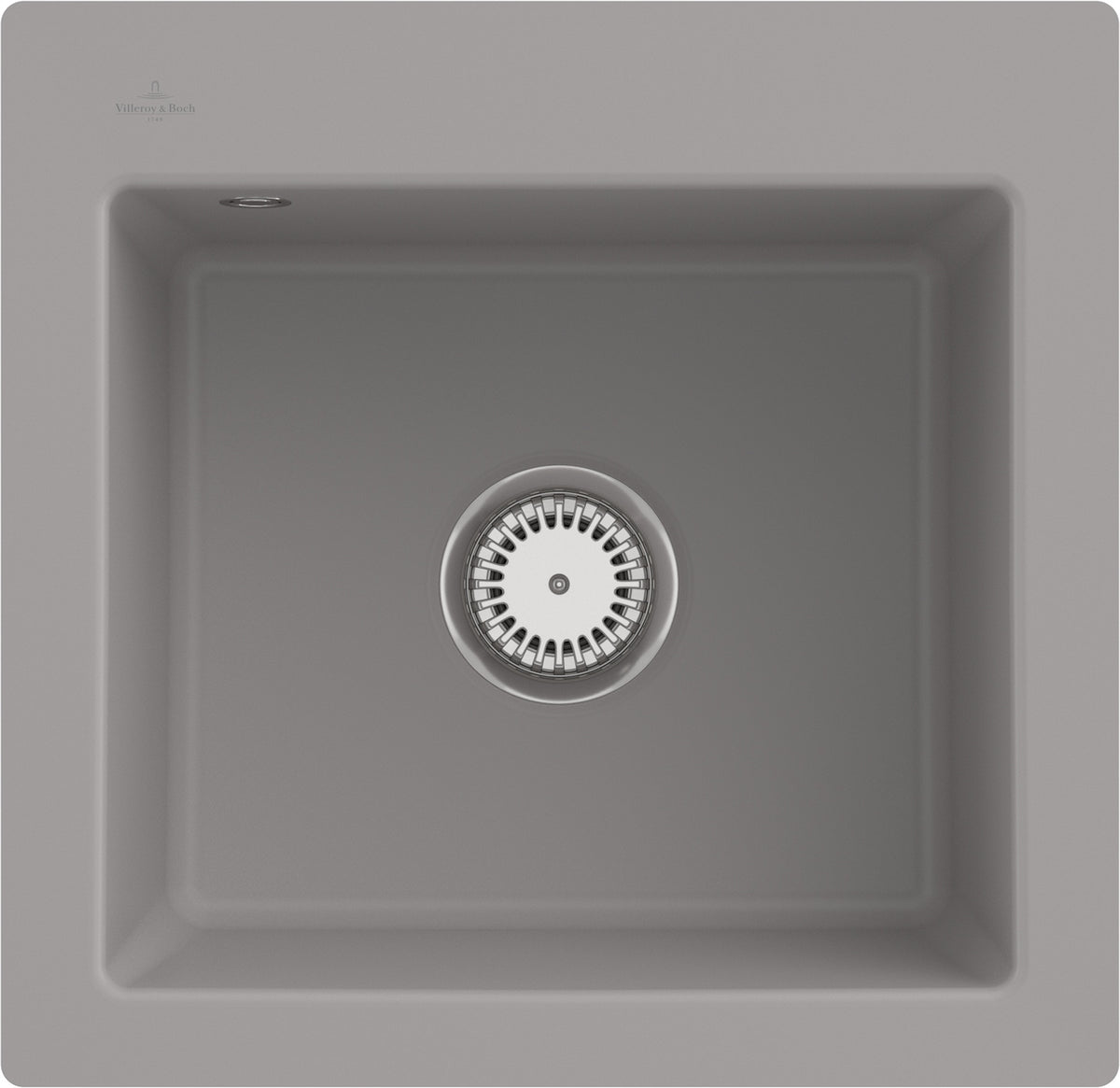 Villeroy & Boch Subway 50 S flat Flächenbündige Spüle 490x475mm Weiß Alpin CeramicPlus