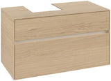 Villeroy & Boch Waschbeckenunterschrank Collaro Nordic Oak 1000 mm mit Beleuchtung