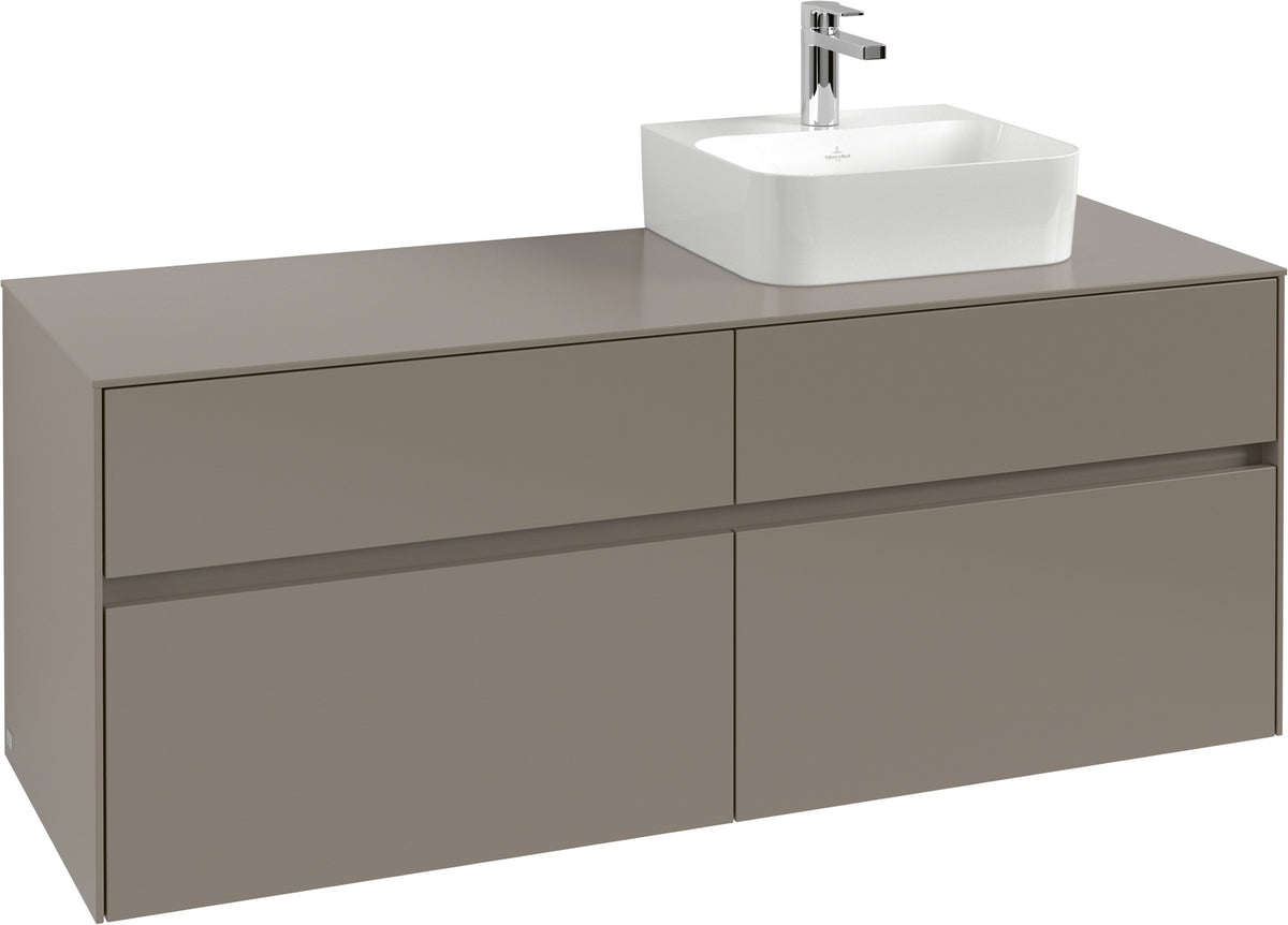 Villeroy & Boch Waschbeckenunterschrank Collaro C10200 1400 mm White Oak mit SoftClosing