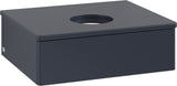 Villeroy & Boch Antao Waschtischunterschrank 600 mm Midnight Blue Matt Lacquer mit Auszugsbeleuchtung
