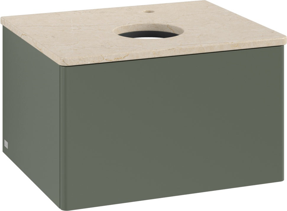 Villeroy & Boch Antao Waschtischunterschrank 600 mm Anthracite Matt Lacquer mit LED-Auszugsbeleuchtung