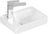 Villeroy & Boch Handwaschbecken Architectura 438536 360 x 260 mm Weiß Alpin Rechteckig mit Überlauf