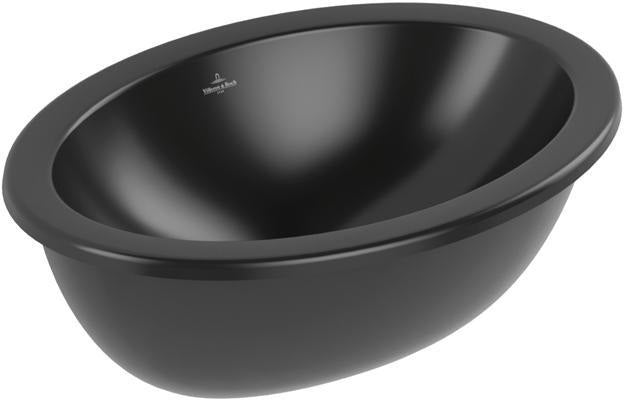 Villeroy & Boch Loop & Friends Unterbauwaschbecken 485x325mm TitanCeram Ebony CeramicPlus