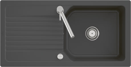 Villeroy & Boch Einbauspüle Linara 60 338600 – 1000 x 510 mm, TitanCeram, Stone CeramicPlus