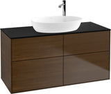 Villeroy & Boch Finion Waschtischunterschrank F91200GF 1200 mm Glossy White Lacquer mit 4 Auszügen