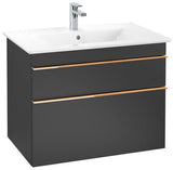 Villeroy & Boch VENTICELLO Waschtischunterschrank 753 mm Santana Oak mit 2 Auszügen und Glasabtrennungen