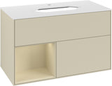 Villeroy & Boch Waschtischunterschrank Finion G241GF Glossy White Lacquer 1000 mm mit Beleuchtung