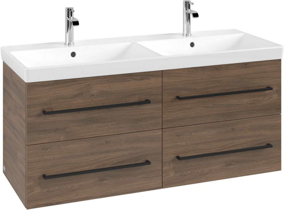Villeroy & Boch Waschtischunterschrank Avento A8931 1180 mm Kansas Oak mit 4 Auszügen