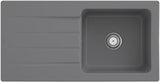 Villeroy & Boch Architectura 60 Einbauspüle 1000x510mm Ebony CeramicPlus reversibel
